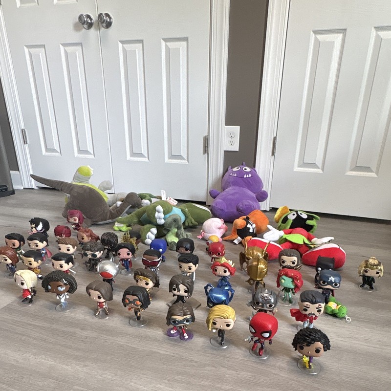 Funko Vinyl Mini Figure Mixed Lot, Deadpool, Marvel Superhero