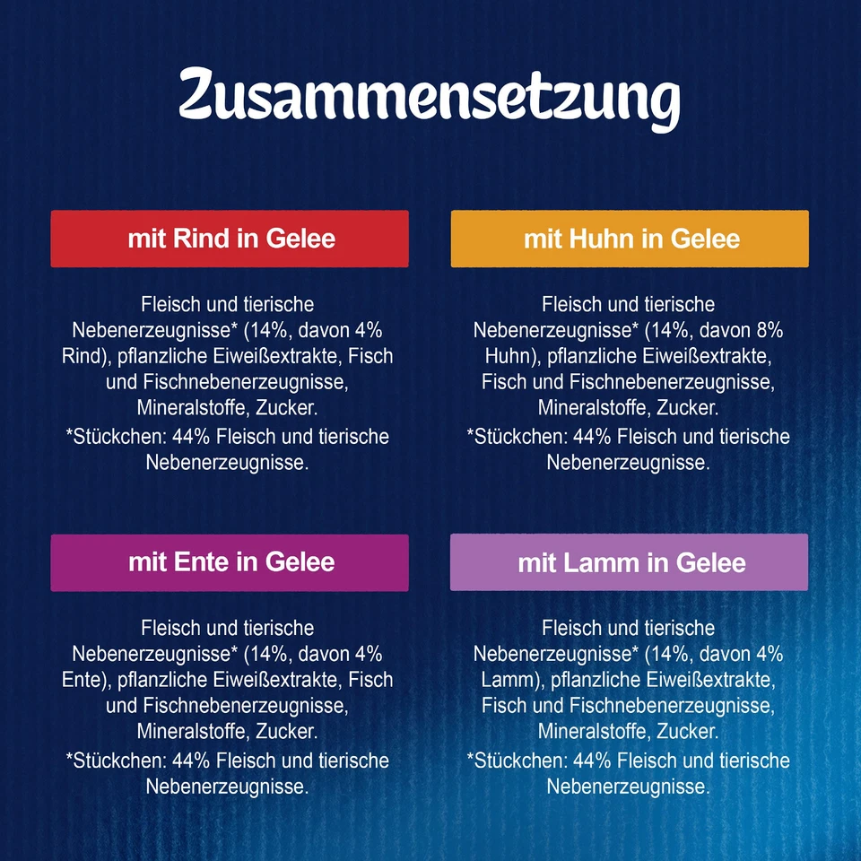 Purina FELIX 3x Pack Katzenfutter Nass Fleisch & Geflügel MIX in Gelee 132x85g - Bild 3 von 4