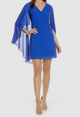 vince camuto cape back shift dress