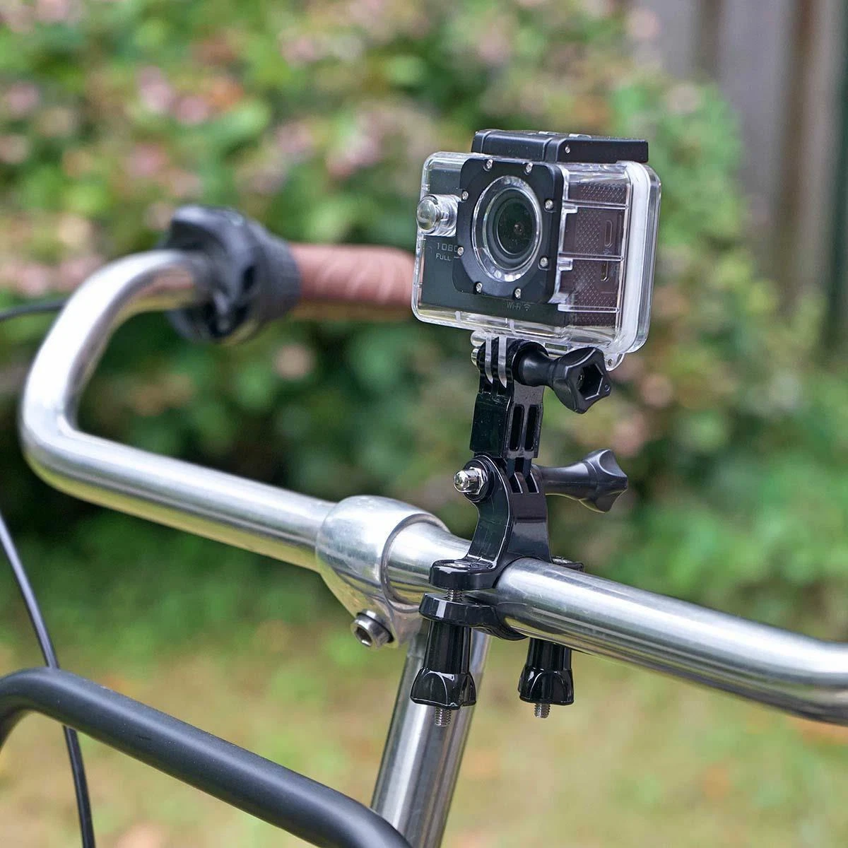 Bicycle handlebar mount top
