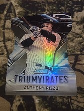 2023 Topps Stadium Club - Anthony Rizzo - Black Triumvirates Insert #d /99