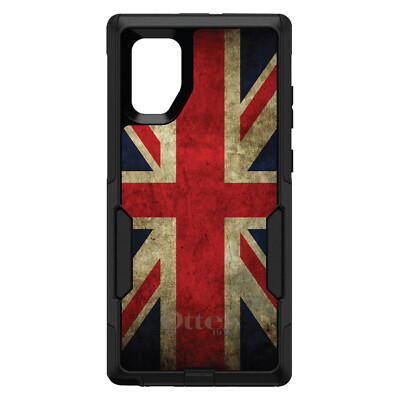 OtterBox Commuter for Galaxy Note(Choose Model)Red Whte Blue British Flag Old