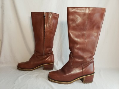 shearling lined riding boots