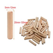 Tacos de madera dura 5 mm 6 mm a 12 mm muebles madera de haya biselado madera estriada