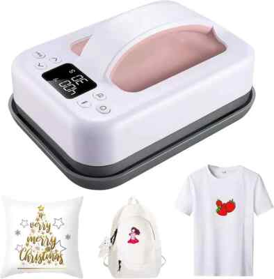 New Handheld Small Heat Press Portable Digital Press Ironing Machine Ironing