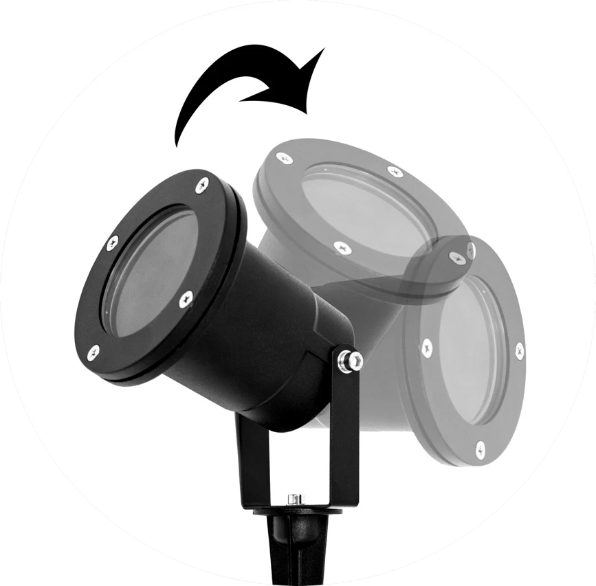 LED Gartenstrahler mit Erdspieß Außenleuchte IP65 5er PACK Set Gartenleuchte EDO - Bild 3 von 4