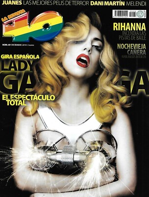 Lady Gaga La Revista Magazine Rihanna Dani Martin Juanes Horror Movies 2010