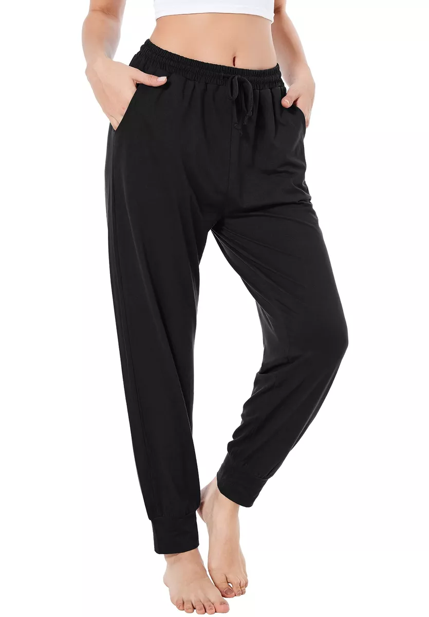 Envlon Women Sweatpants High Waisted Yoga Pants Loose Fit Drawstring  Workout