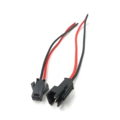 Mini Micro JST-SM 2 Pin Micro Electrical Male & Female Connector Plug Wire Cable - Image 1 of 4