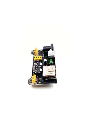 MÓDULO DE ALIMENTACIÓN MB-102, 3,3VCC, 5VCC PARA PROTOBOARD 830/400 PUNTOS - Imagen 2 de 3