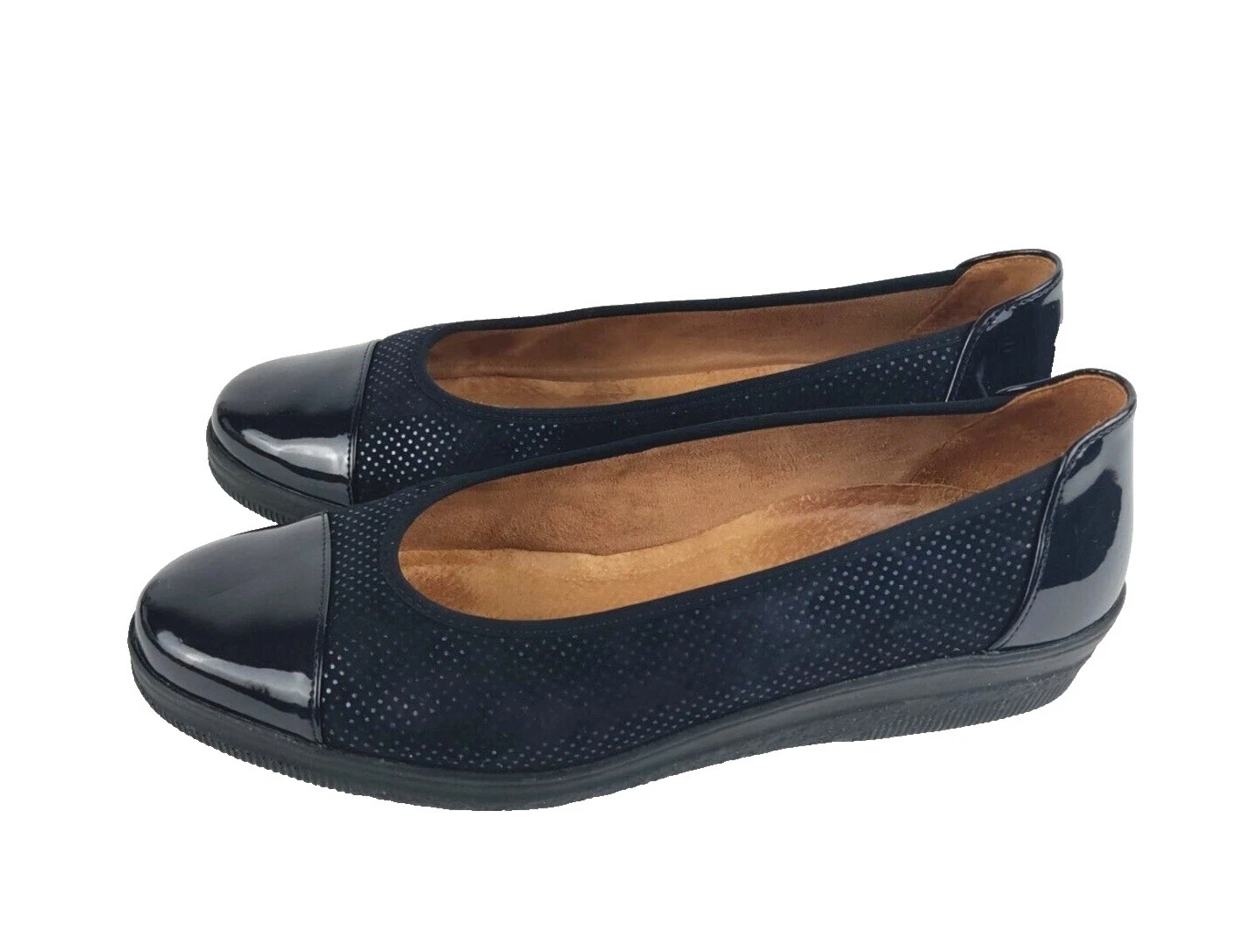 Gabor 女式坡跟皮革鞋面