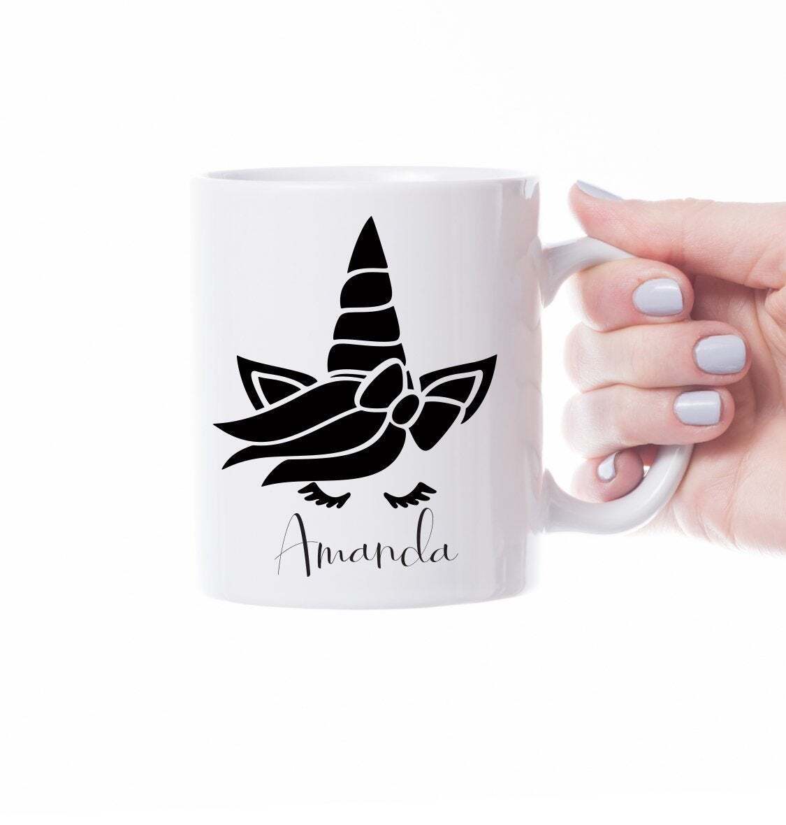 Personalized Unicorn Mug Custom Unicorn Gift Unicorn Coffee Mug Magical Unicorn