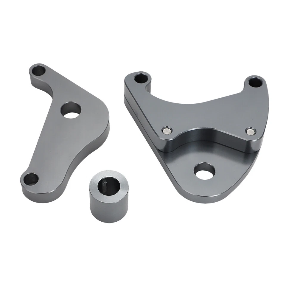For Yamaha FJR1300 Aluminum Folding Highway Foot Peg Footrest Mounting Plate Kit Foto 4 de 4