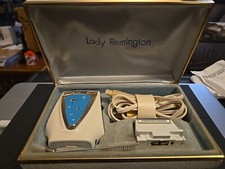 Vtg Lady Remington Electric Shaver Original Case Model CL Clean Working