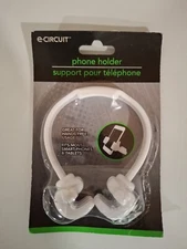 New e-Circuit Hands Free Mobile Cell Phone/Tablet Holder White Android or IPhone