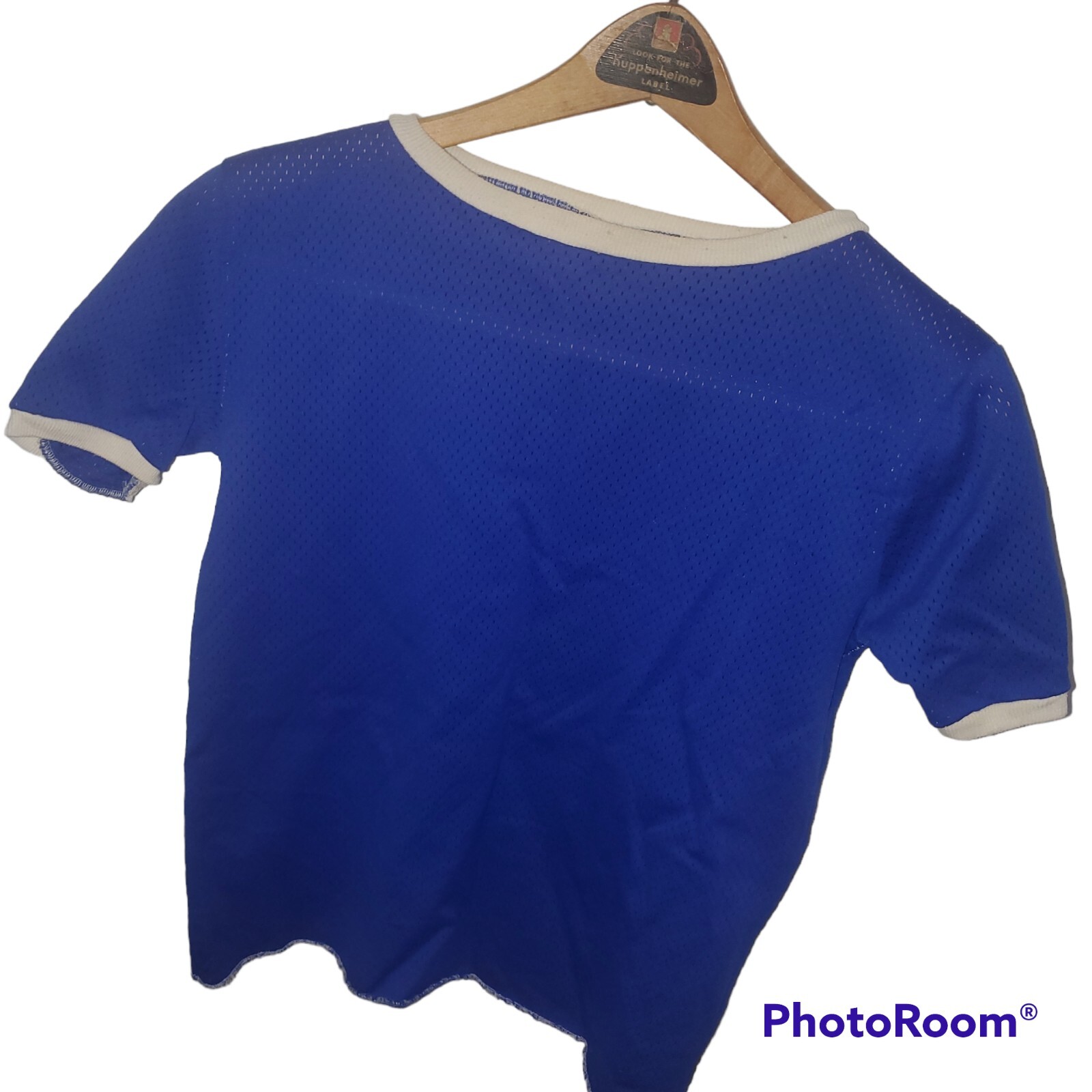 True 1960s 1970s Vintage Athletic Sports Shirt Jersey… Gem