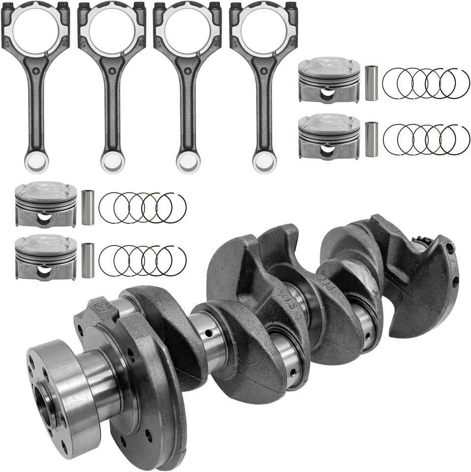 G4FD Engine Rebuild Overhaul Kit w/Crankshaft Fits 2012-2017 Hyundai Kia 1.6L Foto 3 de 4