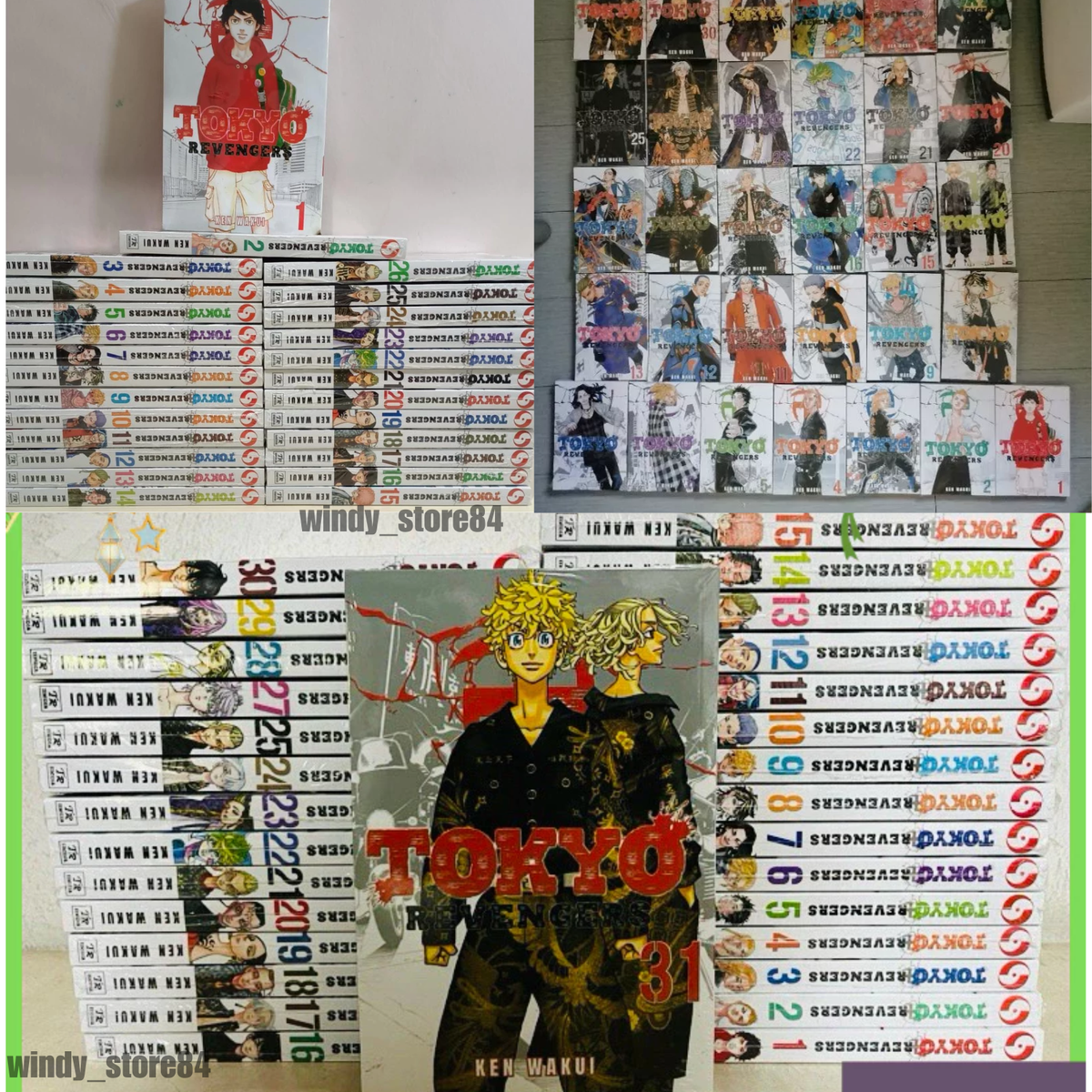 TOKYO REVENGERS Manga English Version book Volume 1-31 End Full