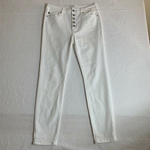 Kancan Jeans Womens Juniors 13/30 White 