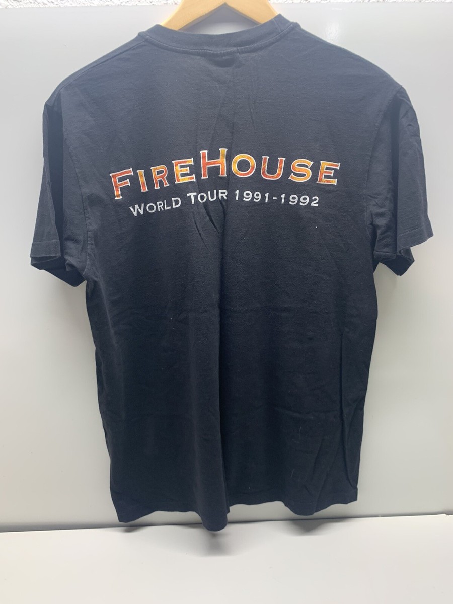 Vintage Firehouse World Tour 1992 Concert Shirt Large Rare Heavy