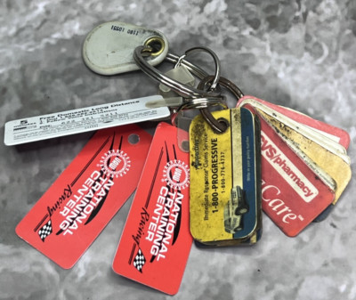 Vintage Savings Barcode Tags Keychain Keyring lot | eBay