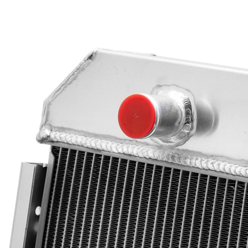 4 Row Aluminum Radiator For Ford/New Holland 5110 6410 6810 7610 7810 #81874687 - Image 4 of 4