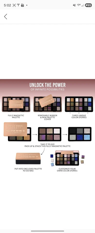 Limited Edition- Danessa Myricks Lightwork V11 freedom makeup palette Sold Out - Image 2 of 3