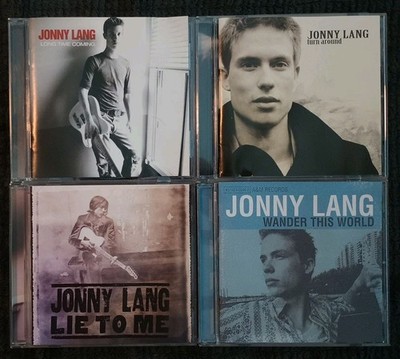 JONNY LANG Lie to Me CD lot TURN AROUND long time coming WANDER THIS WORLD Johny