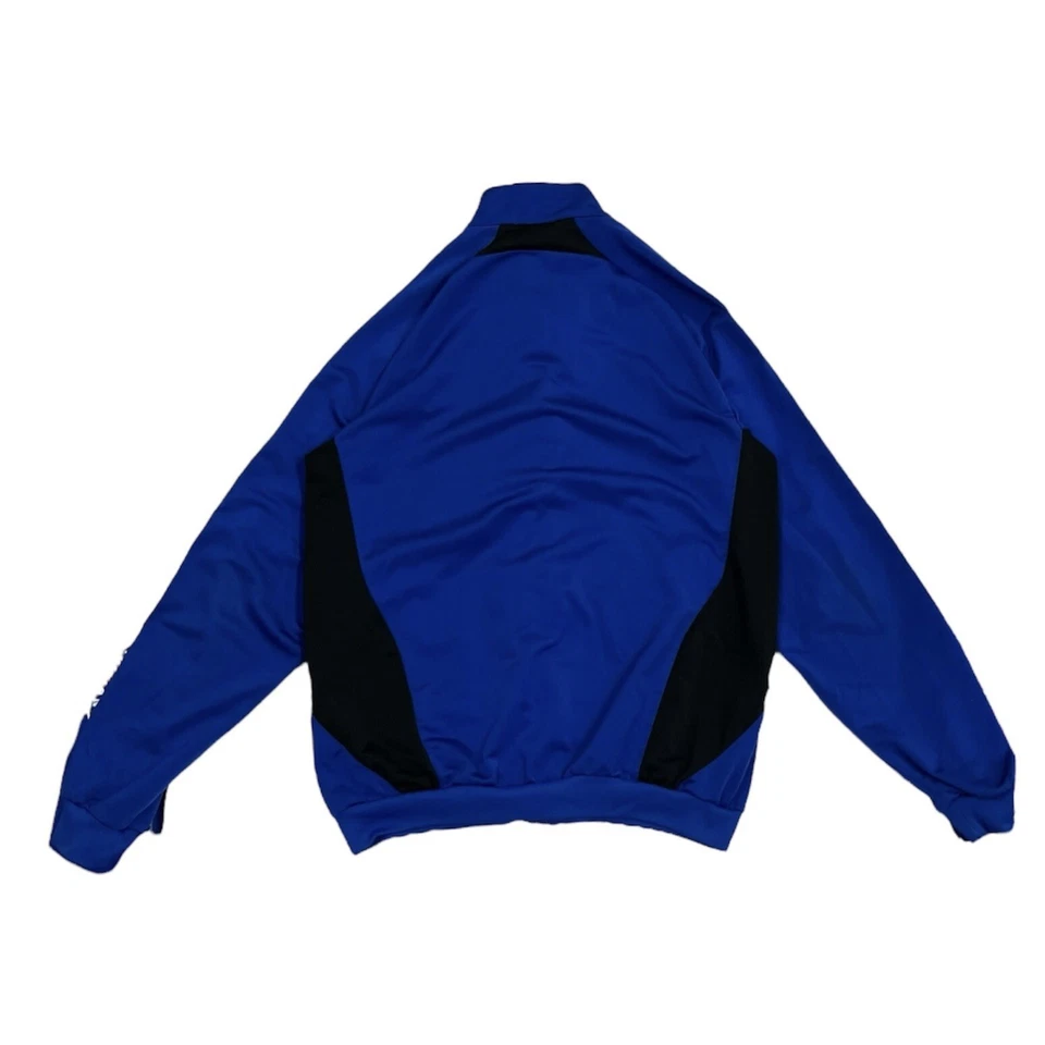 Chaqueta de entrenamiento para hombre adidas talla 42/44 en azul/negro/blanco - Imagen 2 de 4