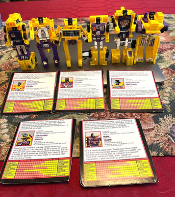 transformers generation 2 contructicons set of 6