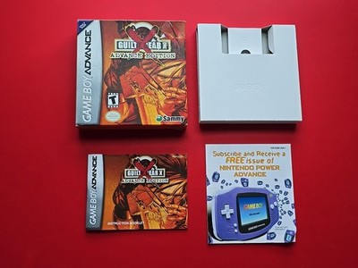 Guilty Gear X Game Boy Advance Box Manual Only Nintendo GBA No Game