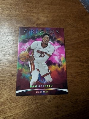 Bam Adebayo Pink Parallel /60 - 2021-22 Origins Basketball #46