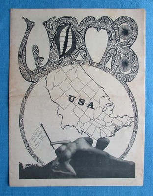 WOMB New York Underground Newspaper First Edition Vol. 1, No. 1 August 1967