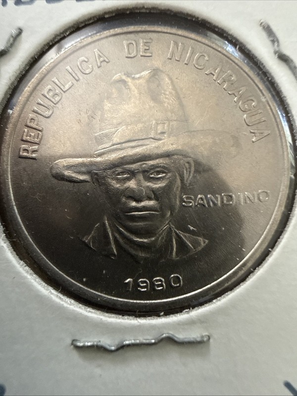 Nicaragua 1 Cordoba 1980 Uncirculated 