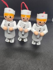 Set Of 3 Nurses Ornament