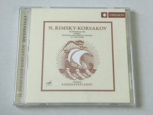 Evgeny Svetlanov Rimsky-Korsakov: Scheherazade Melodiya x Obsession CD