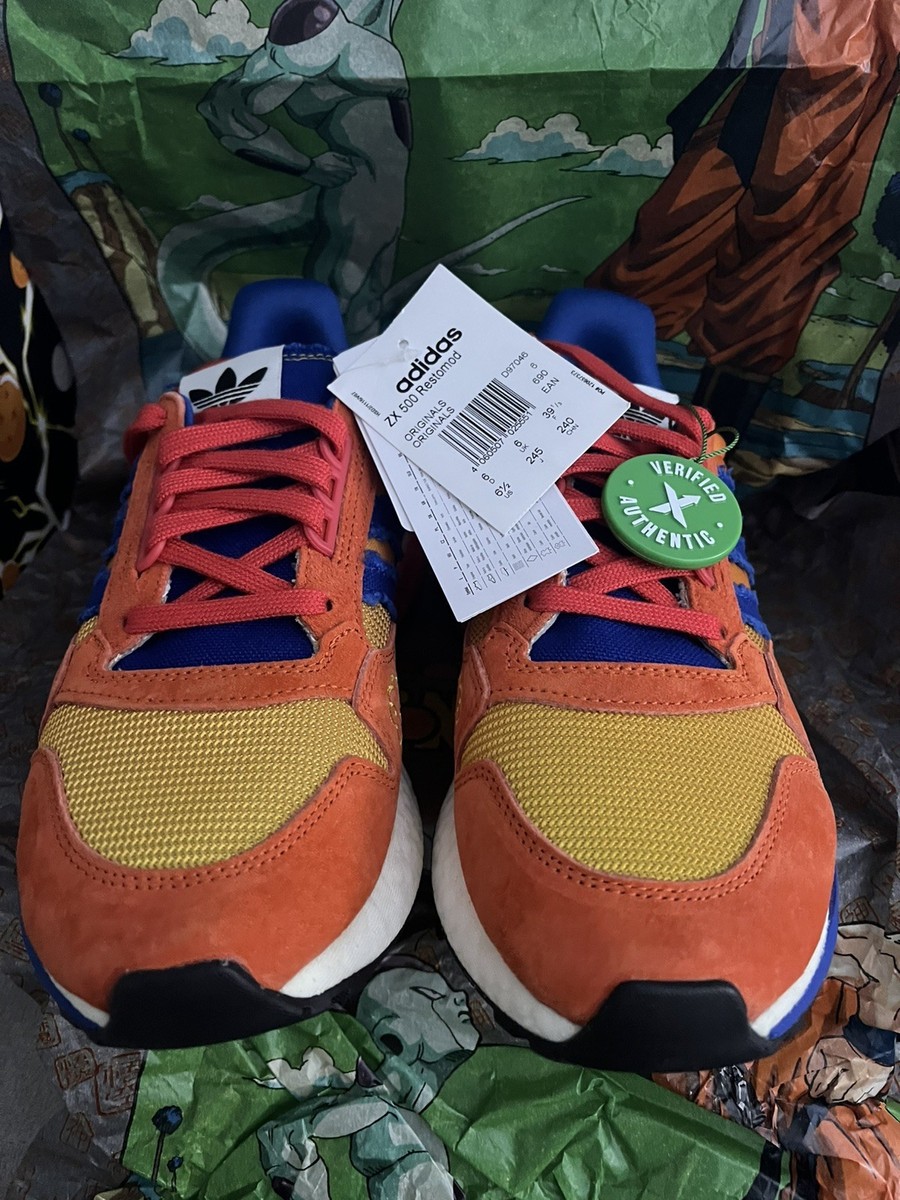 Adidas New Dragon Ball Z ZX 500 RM Son Goku D97046 Shoes Super