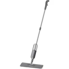 True & Tidy® Spray Mop with 360-Degree Swivel Mop Head, Gray