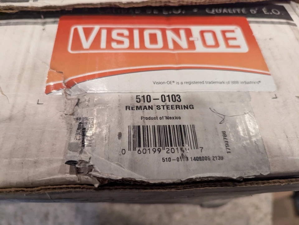 Engranaje de dirección compatible con Nissan 720 VISION-OE 1983-1986 510-0103 Foto 2 de 4