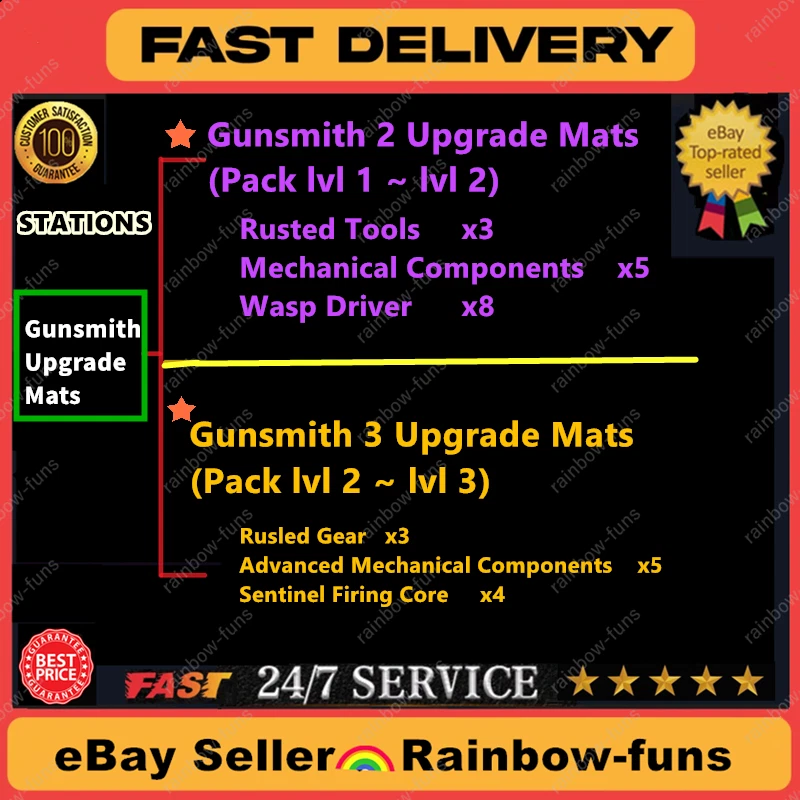 ARC RAIDERS🔥BLUEPRINTS✅All Workbenches Mats✴️COINS MATERIALS🔥Virtual Item🚀 - Image 2 of 4