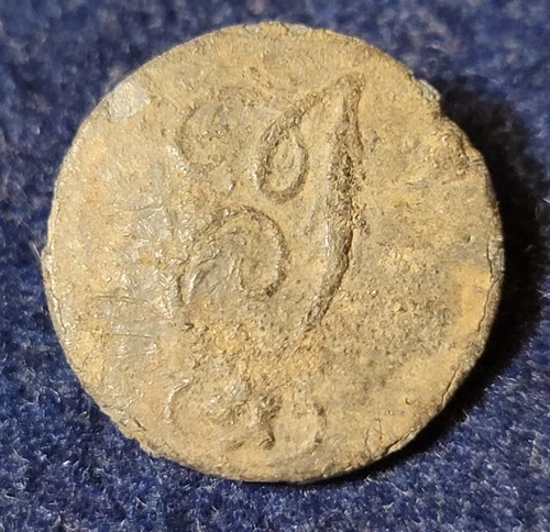 WAR OF 1812 / PRE CIVIL WAR INFANTRY ENLISTED MAN'S BUTTON ALBERT# GI-36-TYPE