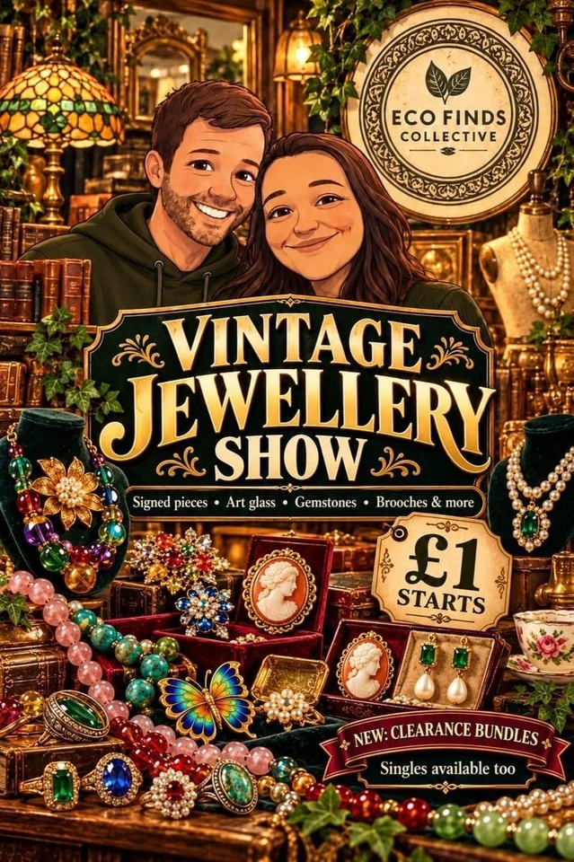 🔥£1🔥Vintage Jewellery 👆 FFF ❤️  Bundles 🎁 Pre-Loved 💎NOS Vintage💍