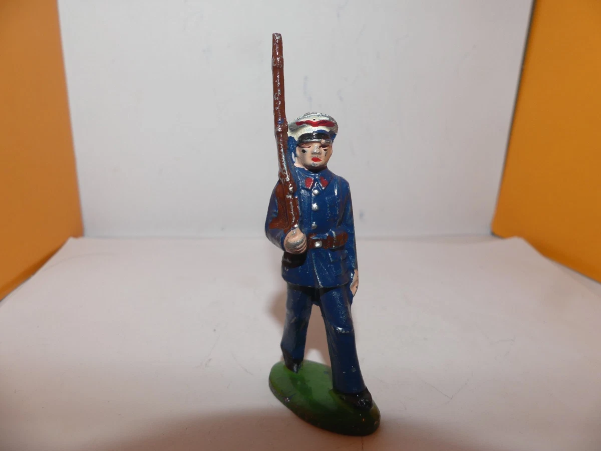 Figurine Quiralu Officier Aviateur Américain - Échelle 1/32 (60mm) - Collection Militaire Vintage