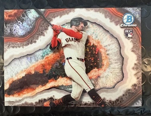 2026 Bowman Chrome Crystallized Bryce Eldridge #BWC-6 RC SSP Rookie Giants