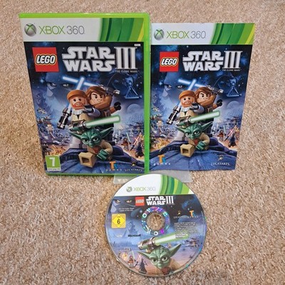LEGO Star Wars III The Clone Wars Xbox 360 Videospiel PAL Multiplayer Koop NM