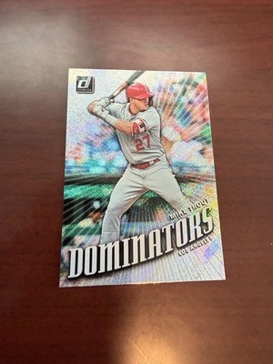 2019 Donruss Dominators #D1 Vector Mike Trout