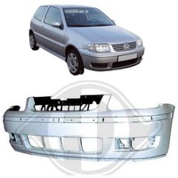 StoßStange Vorne FüR Vw Polo 6N2 1999-2001 StoßFäNger Grundiert