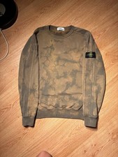 Stone Island Junior Garnmnet Dyed Solar Eclipse Effect Crewneck Sweatshirt
