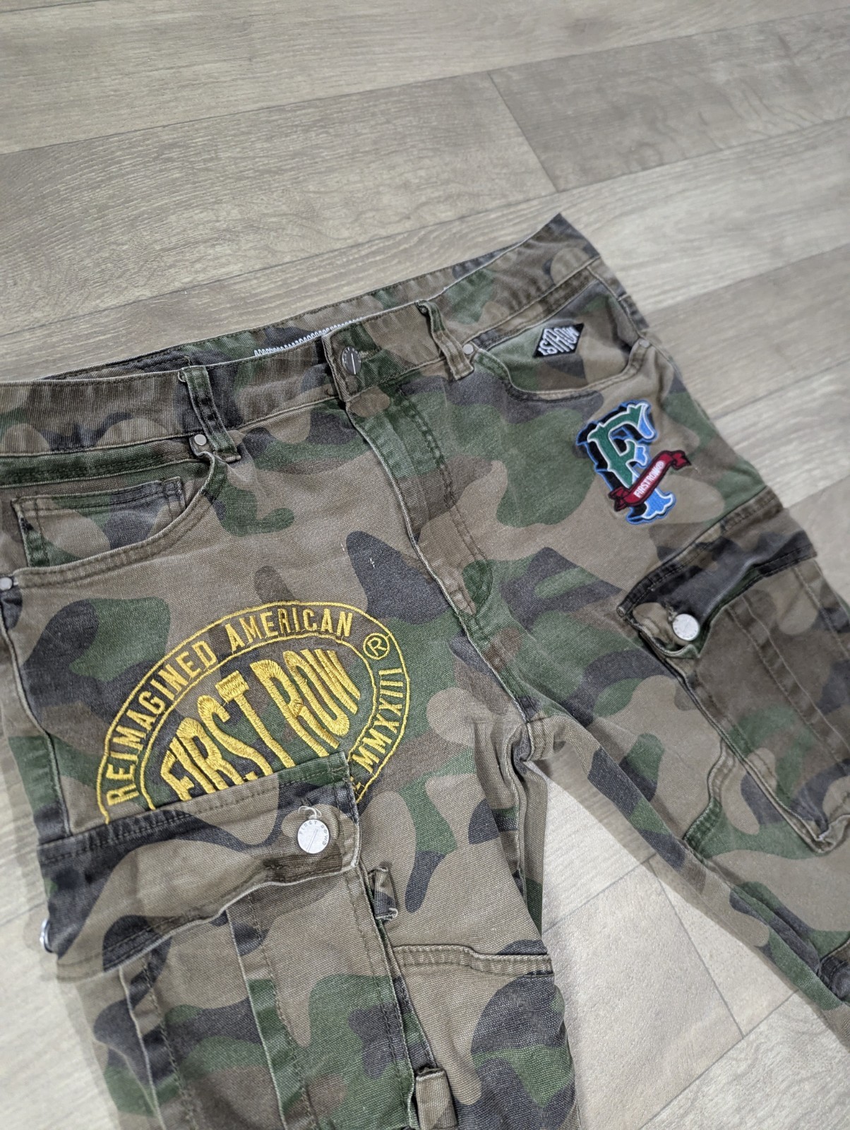 First Row Patch Cargo Pants Size 34 Length 32 - image 2