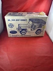 Vintage 1960s Tonka No. 350 Jeep Surrey Box Only Cardboard
